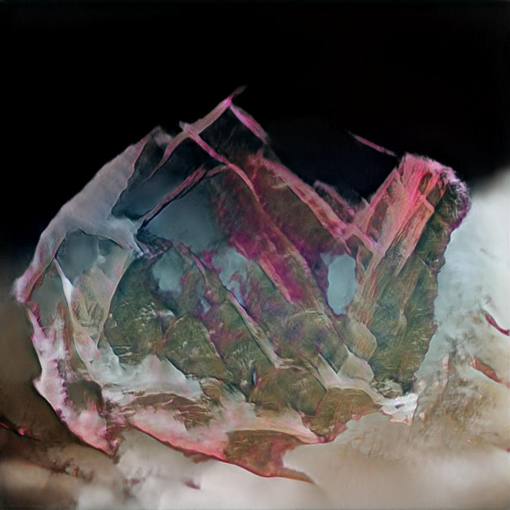 Rock generated by an AI