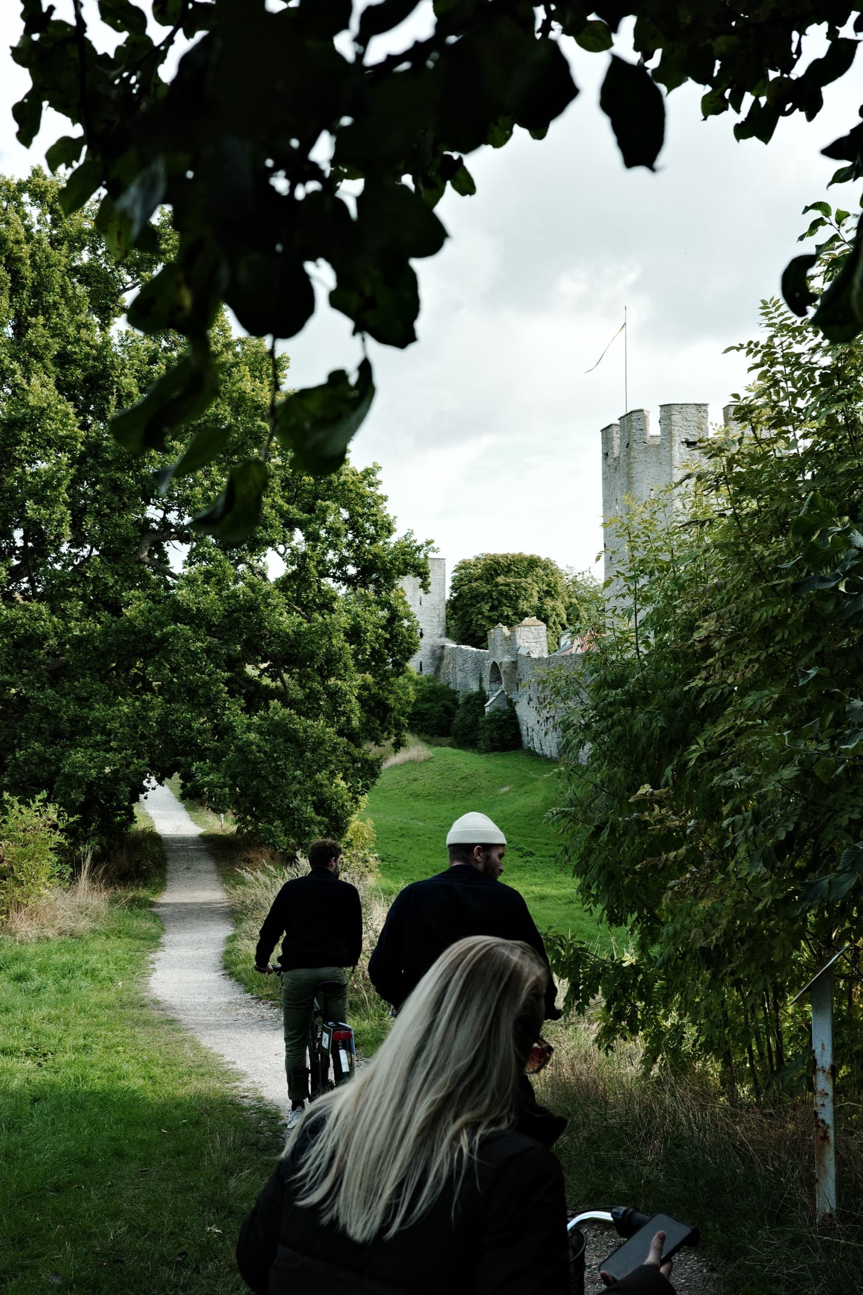 Bicycles in Visby Gotland